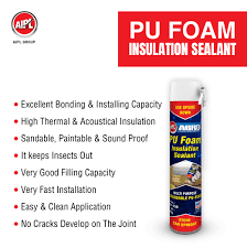 expanding polyurethane foam sealant